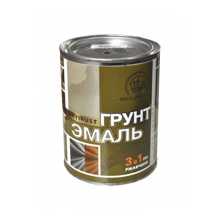 Грунт эмаль по ржавчине 3в1 Радуга 0,9 кг